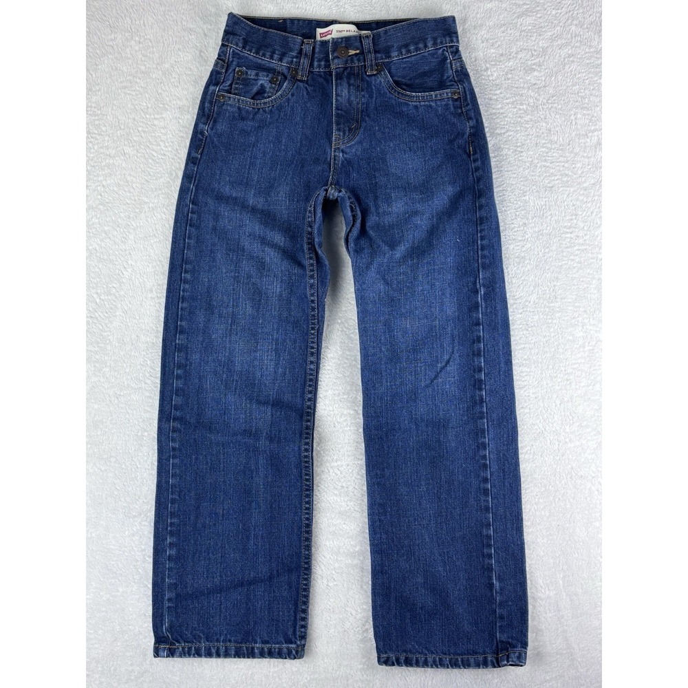 Levi's 550 Relaxed Boys Jeans Blue 14 Slim (25x27)